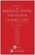 Cover: Bingham & Berrymans' Personal Injury and Motor Claims Cases - Butterworths Law