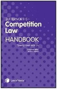 Abbildung von: Butterworths Competition Law Handbook - Butterworths Law