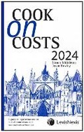 Cover: Cook on Costs 2024 - Butterworths Law