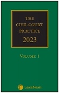 Abbildung von: The Civil Court Practice 2023 - Butterworths Law