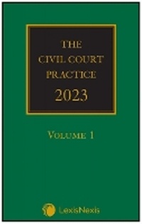 Abbildung von: The Civil Court Practice 2023 - Butterworths Law