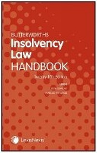 Abbildung von: Butterworths Insolvency Law Handbook - Butterworths Law