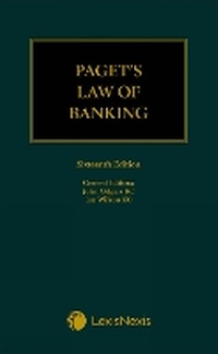 Abbildung von: Paget's Law of Banking - Butterworths Law