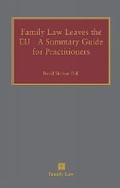 Cover: Family Law Leaves the EU - Jordan Publishing