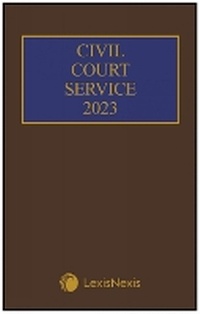 Abbildung von: Civil Court Service 2023 - Jordan Publishing