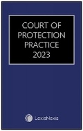 Cover: Court of Protection Practice 2023 - Jordan Publishing