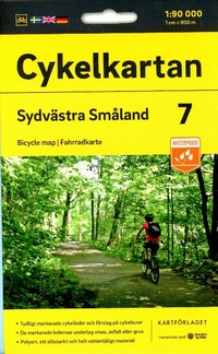 Abbildung von: Smaland Southwest cycling map: 7 - Kartforlaget