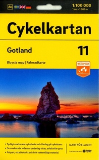 Abbildung von: Gotland cycling map: 11 - Kartforlaget