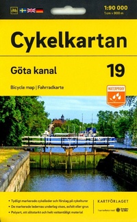 Abbildung von: Goeta channel cycling map: 19 - Kartforlaget