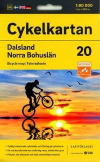 Abbildung von: Dalsland / Bohuslaen North cycling map: 20 - Kartforlaget