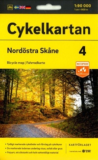 Abbildung von: Skane North east cycling map: 4 - Kartforlaget