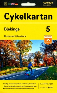 Abbildung von: Blekinge cycling map: 5 - Kartforlaget