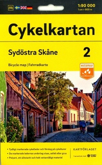 Abbildung von: Skane South east cycling map: 2 - Kartforlaget