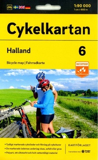 Abbildung von: Halland cycling map: 6 - Kartforlaget