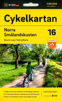 Abbildung von: Smaland Coast North cycling map: 16 - Kartforlaget