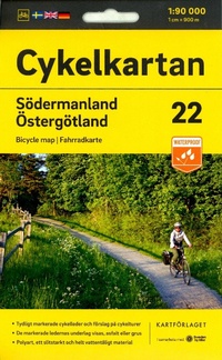 Abbildung von: Soedermanland / OEstergoetland cycling map: 22 - Kartforlaget