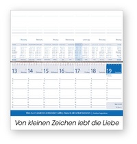 Abbildung von: Original-Leitspruch-Steh-Kalender 2024 - Bellaprint Verlag GmbH