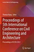 Cover: Proceedings of 5th International Conference on Civil Engineering and Architecture - Springer