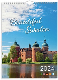 Abbildung von: Burde Wandkalender Beautiful Sweden 2024 - Burde Publishing AB