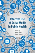 Cover: Effective Use of Social Media in Public Health - Academic Press