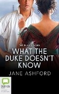 Cover: What the Duke Doesn't Know - Bolinda Audio