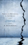 Cover: Proximate Difference in Aesthetics - Lexington Books