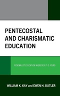 Cover: Pentecostal and Charismatic Education - Lexington Books