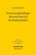 Abbildung von: Verweisungsbedingte Akzessorietät bei Straftatbeständen - Mohr Siebeck