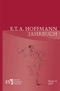 Cover: E.T.A. Hoffmann-Jahrbuch 2023 - Erich Schmidt Verlag
