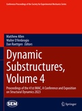 Cover: Dynamic Substructures, Volume 4 - Springer