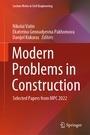 Cover: Modern Problems in Construction - Springer
