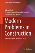Cover: Modern Problems in Construction - Springer