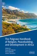 Cover: The Palgrave Handbook of Religion, Peacebuilding, and Development in Africa - Palgrave Macmillan