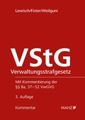 Cover: Verwaltungsstrafgesetz - VStG - Manz