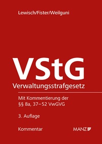 Abbildung von: Verwaltungsstrafgesetz - VStG - Manz