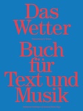 Cover: Das Wetter Buch f&uuml;r Text und Musik - Kiepenheuer & Witsch