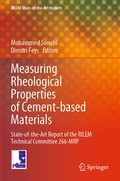 Cover: Measuring Rheological Properties of Cement-based Materials - Springer