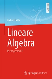 Abbildung von: Lineare Algebra - Springer Spektrum