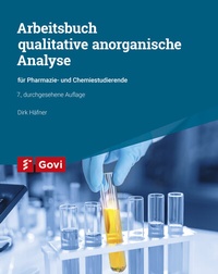 Abbildung von: Arbeitsbuch qualitative anorganische Analyse - Avoxa - Mediengruppe Deutscher Apotheker GmbH
