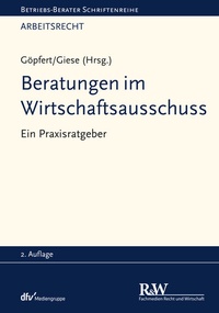 Abbildung von: Beratungen im Wirtschaftsausschuss - Fachmedien Recht und Wirtschaft