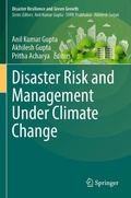 Cover: Disaster Risk and Management Under Climate Change - Springer
