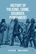 Cover: History of Policing, Crime, Disorder, Punishment - Palgrave Macmillan