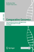 Cover: Comparative Genomics - Springer