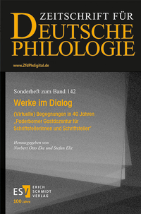 Abbildung von: Werke im Dialog - Erich Schmidt Verlag