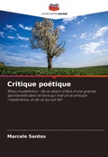 Cover: Critique poetique - Editions Notre Savoir