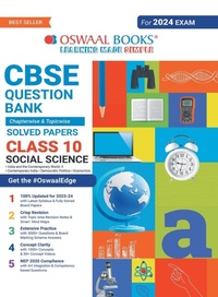 Abbildung von: Oswaal Cbse Class 10 Social Science Question Bank 2023-24 Book - Oswaal Books