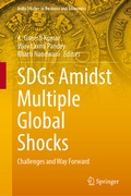 Cover: SDGs Amidst Multiple Global Shocks - Springer