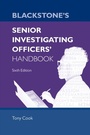 Cover: Blackstone's Senior Investigating Officers' Handbook - OUP eBook