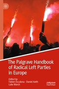 Cover: The Palgrave Handbook of Radical Left Parties in Europe - Palgrave Macmillan