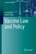 Cover: Vaccine Law and Policy - Springer